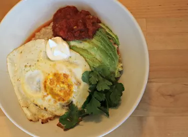 Huevos Rancheros Oatmeal