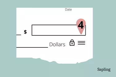 image call out 4 - the numeral box on the check