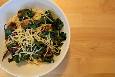 Parmesan & Mushroom Oatmeal