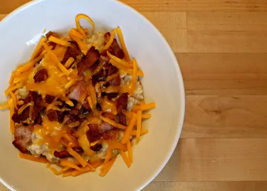 Bacon & Cheddar Oatmeal