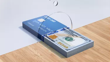 Advance on credit card