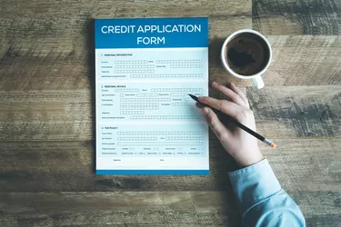 CREDIT APPLICATION FORM CONCEPT
