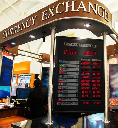 Currency Exchange Booth