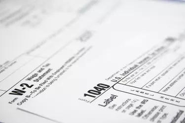 Tax Forms - W-2 and 1040
