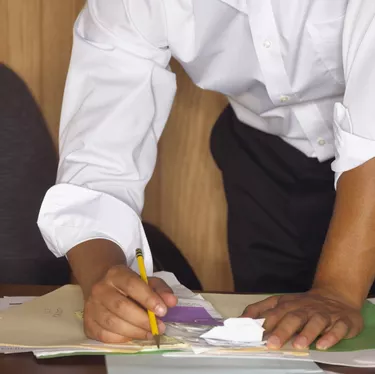 Man writing