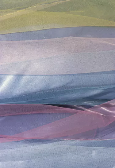 Colorful sheer fabrics