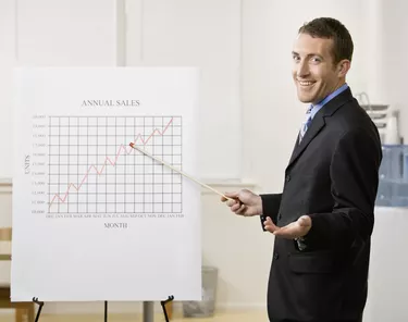 Businessman Giving Presentation