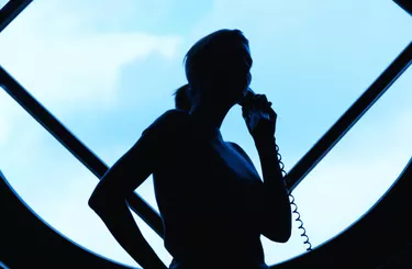 Woman on the phone