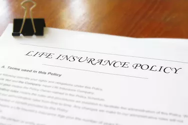 Life insurance policy