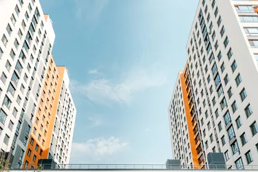 residential modern apartment building